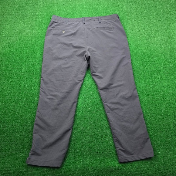 Under Armour UA Match Play Golf Performance Pants Mens 42x30 Black Straight Leg - Picture 2 of 11